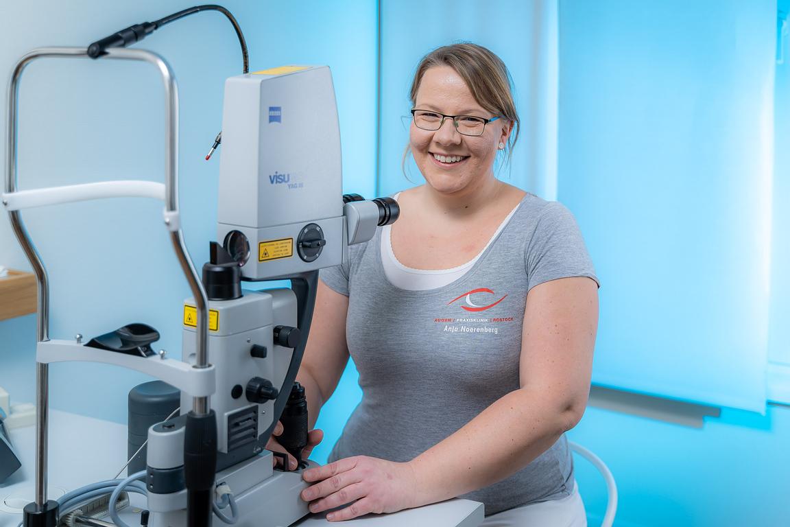 Ärztin - Augenärzte Rostock in der Augen-Praxisklinik Rostock Evershagen